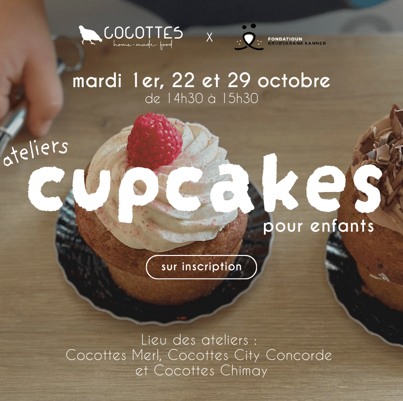 Petits pâtissiers, prêts pour l&rsquo;atelier cupcakes ?