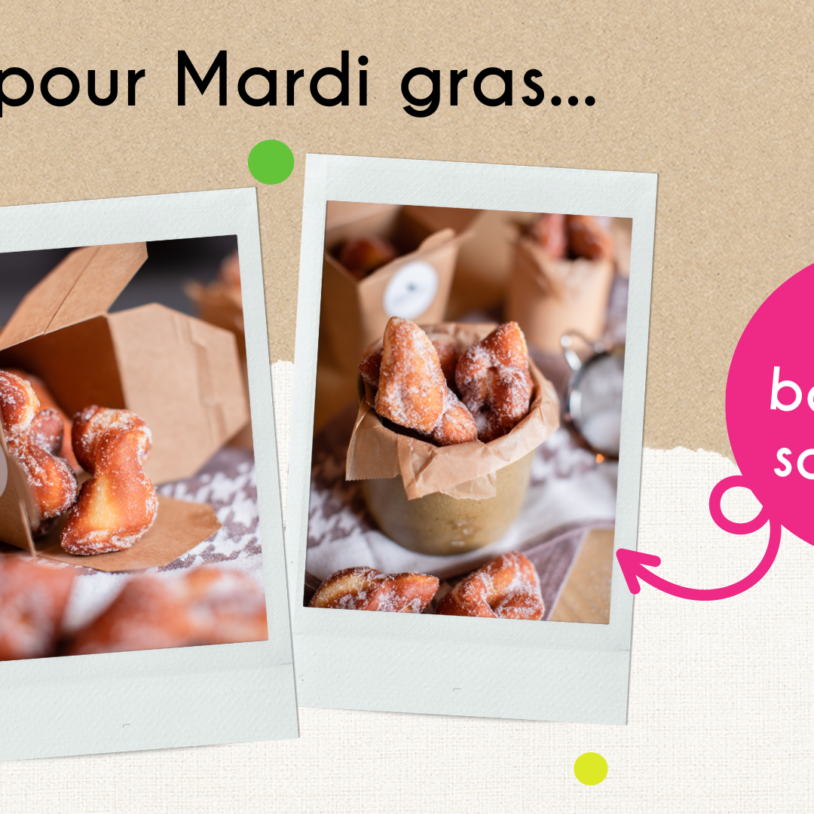 Célébrez Mardi gras avec nos beignets !