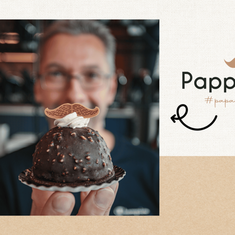 Une mousse à moustache, c&rsquo;est notre « Papa Moustache » !