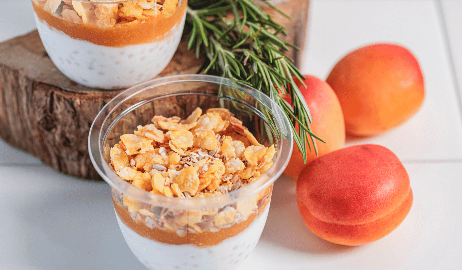 Tapioca abricot romarin