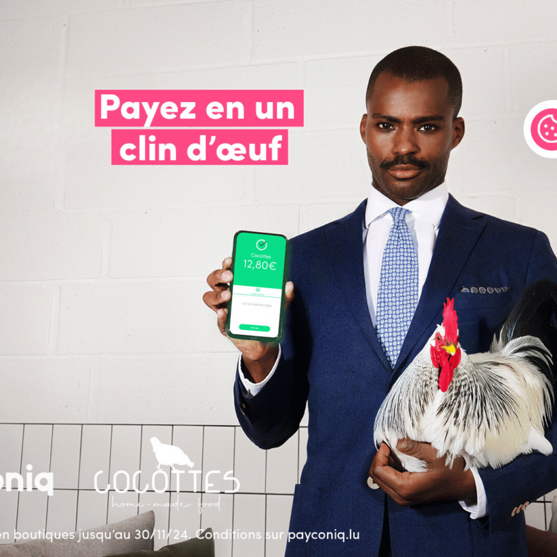 Payez en un clin d&rsquo;œuf avec Payconiq !