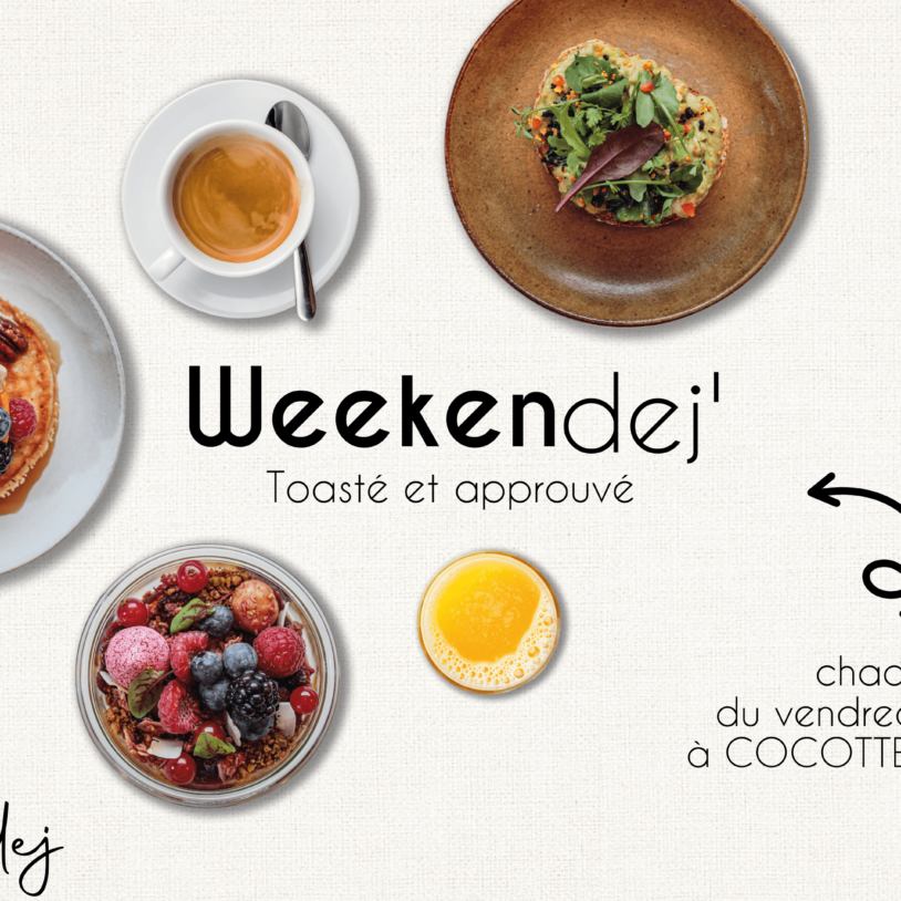 COCOTTES lance les WEEKENDEJ&rsquo; !